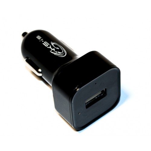 Универсальное зарядное устройство mini/micro USB от прикуривателя авто 12В для цифровых устройств KS-is Caus (KS-039)