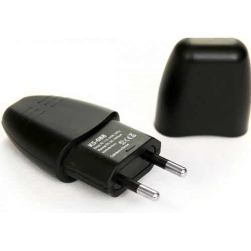 Универсальное мини зарядное устройство USB от электрической сети KS-is Sechar (KS-088)