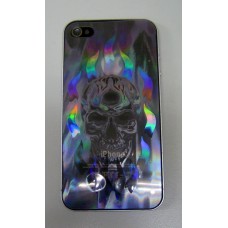 Защитная пленка KS-is с лазерной гравировкой для iPhone 4/4s (skull devil) (KS-101C)