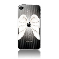 Защитная пленка KS-is (KS-138AN) с 3D рисунком Angel для iPhone 4/4s