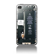 Защитная пленка KS-is (KS-138BC) с 3D рисунком Battery cover для iPhone 4/4s