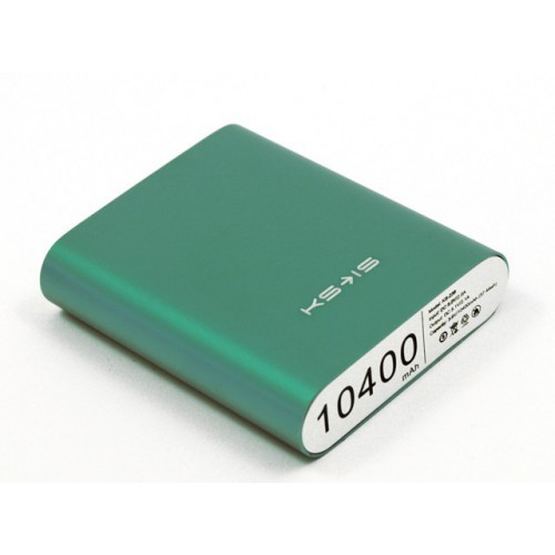 Универсальная батарея KS-is (KS-239Green) 10400мАч, зеленая