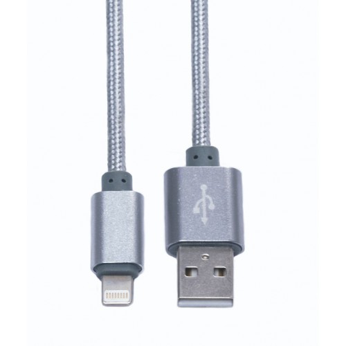 Кабель USB-Lightning KS-is (KS-283S15) 1.5м сер