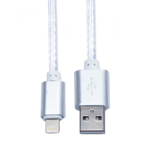Кабель USB-Lightning KS-is (KS-283W) 1м бел