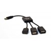USB-C OTG адаптер хаб KS-is (KS-319)