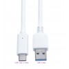 Кабель USB-USB Type C KS-is (KS-325W) 1м бел