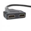 Адаптер разветвитель HDMI 1 вход 2 выхода KS-is (KS-362)