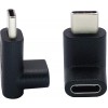 Адаптер USB-C M F угловой KS-is (KS-394)