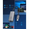 USB-C RJ45 LAN адаптер KS-is (KS-398)
