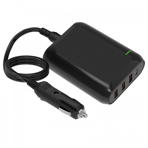 Зарядное устройство USB QC4.0+ от прикуривателя авто KS-is (KS-436)