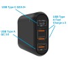 Зарядное устройство USB QC4.0+ от прикуривателя авто KS-is (KS-436)