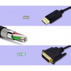 Кабель-переходник DisplayPort DVI M-M KS-is (KS-453)