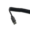 Спиральный кабель USB-C Lightning KS-is (KS-495) 