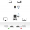 Переходник DisplayPort 20M на DVI-I dual link 24+5F KS-is (KS-519)