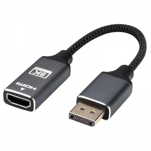 Переходник DP 1.4 M в HDMI F 8K KS-is (KS-534) 