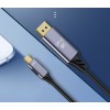 Кабель адаптер USB-C M DisplayPort 1.4 M KS-is (KS-536) 1.8м