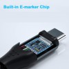 Кабель 10Гбит/с USB-C USB-C KS-is (KS-563) 