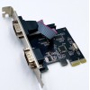 Контроллер PCIe COM RS232 x 2 KS-is (KS-575L1) CH382L