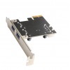 Контроллер PCIe USB 3.0 x2 KS-is (KS-576L2) NEC