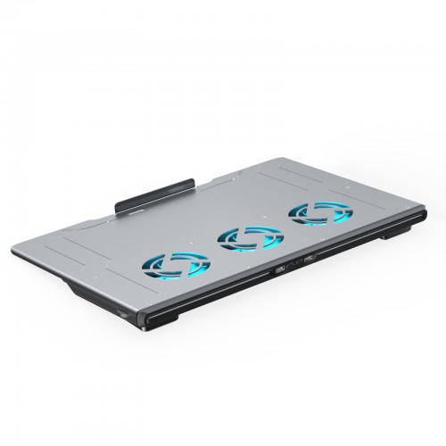 Алюминиевая охлаждающая подставка для ноутбуков KS-is (KS-741)