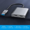 Адаптер USB 3.0 на HDMIx2 4K+1080p KS-is (KS-821)