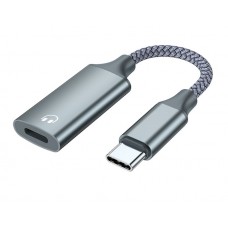 Адаптер USB-C M в Lightning F для передачи аудио и зарядки KS-is (KS-838GR-D1)